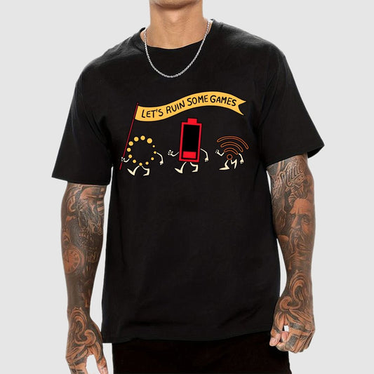 Let's Ruin Some Games Geek T-Shirt