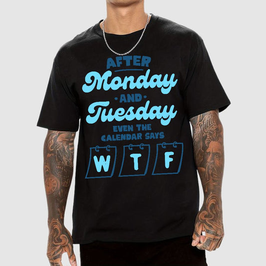 Even The Calendar Says WTF Geek T-Shirt