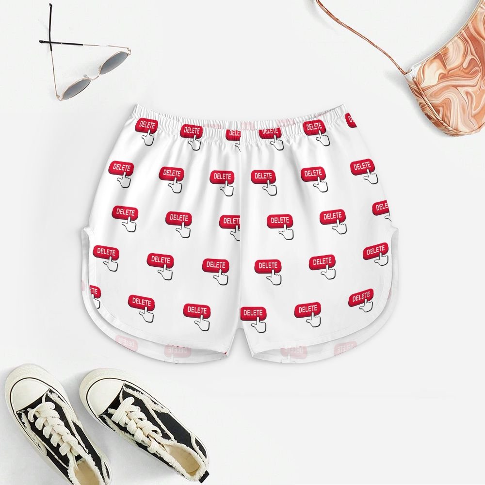 Delete Icon Women's Geek Suspender Cami Set
