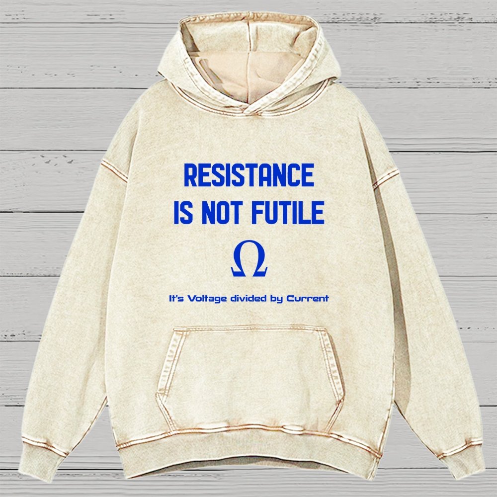 Opposition Is Pointless Vintage Distressed Hoodie