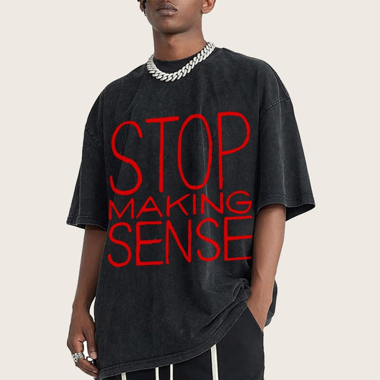 Stop Making Sense Vintage Distressed T-shirt