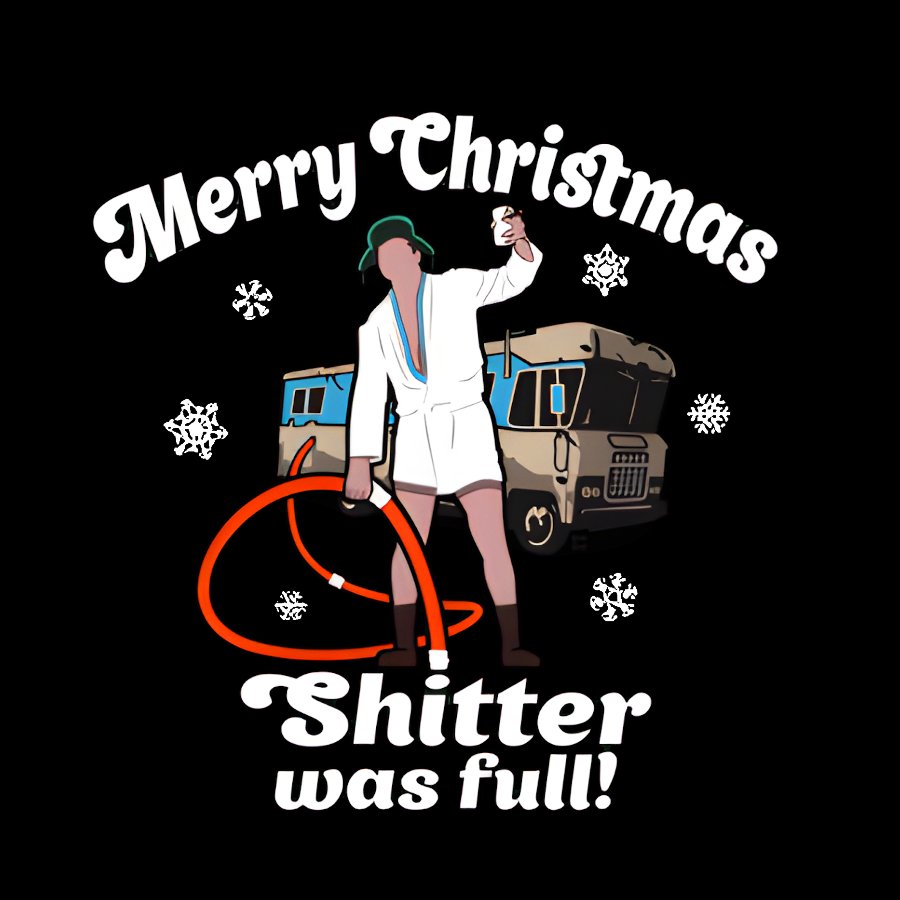 Merry Christmas Shitter Was Full Geek T-Shirt