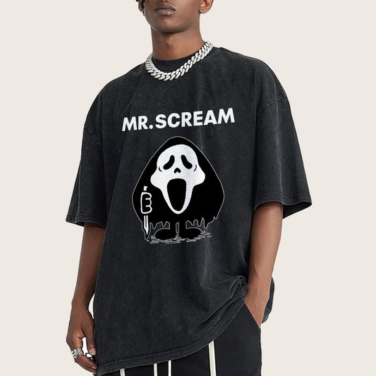 Mr. Scream Vintage Distressed T-shirt