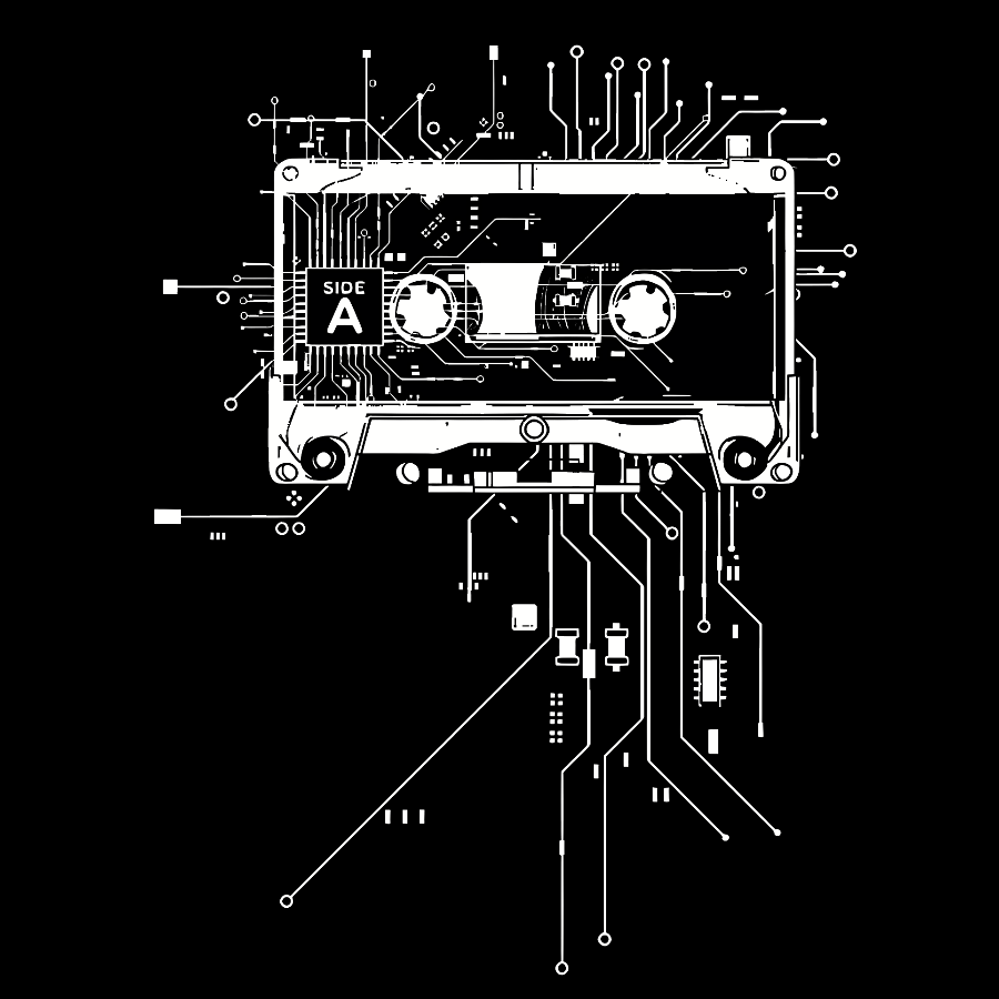 Retro Cassette Geek T-Shirt