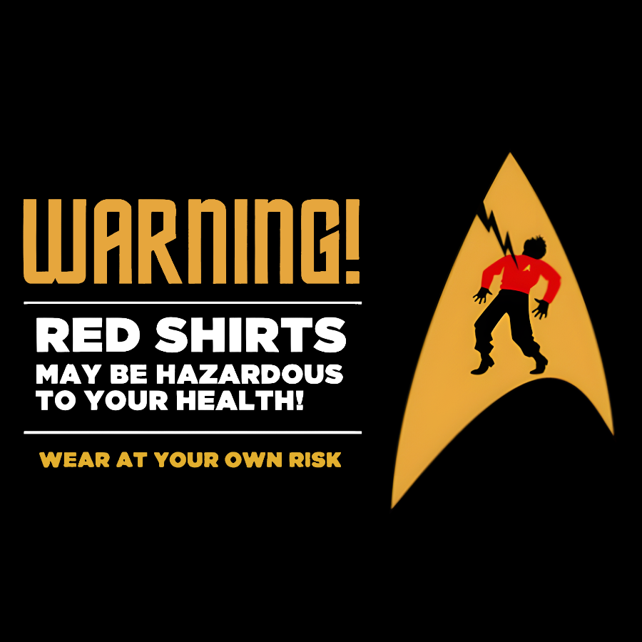 Red Shirts Geek T-Shirt