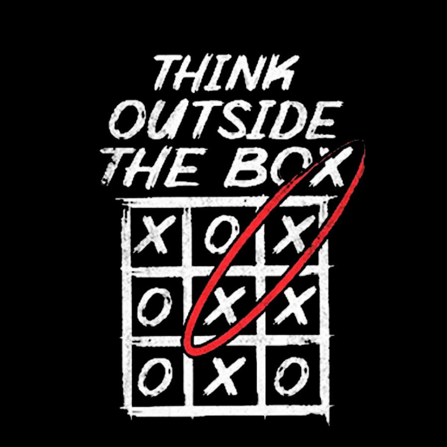 Think Outside The Box Nerd Washed Long Sleeve Tee