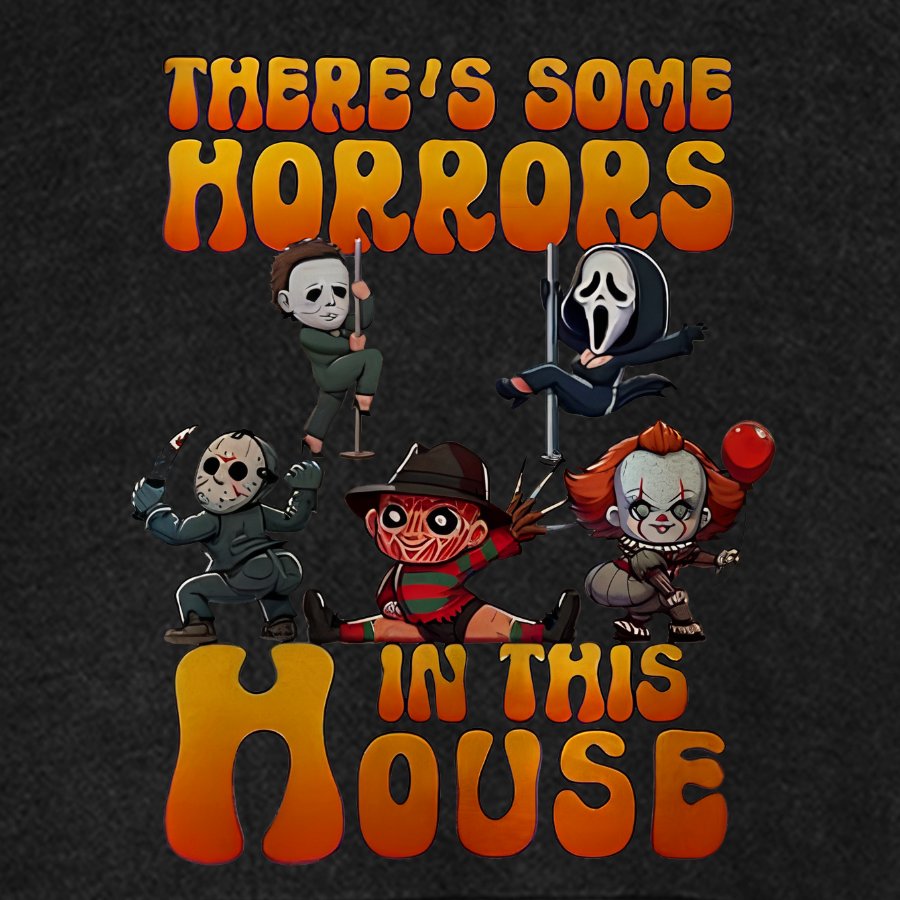 Horror Movie Halloween Vintage Distressed Hoodie