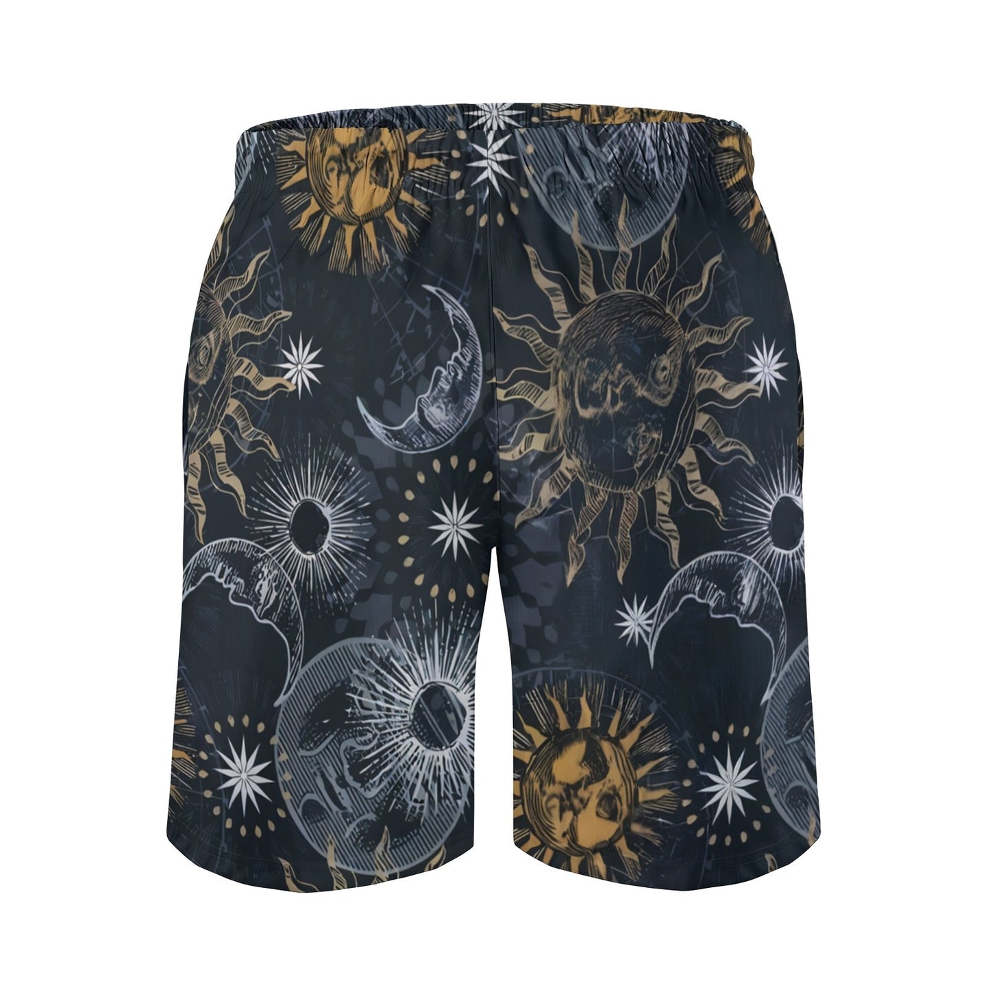 Retro Sun God Geek Shorts