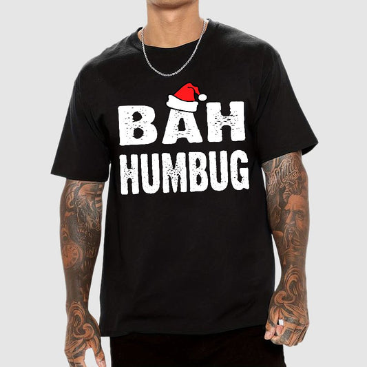 Bah! Humbug Spirit Christmas Geek T-Shirt