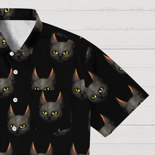 Vintage Cat Geeky Shirt