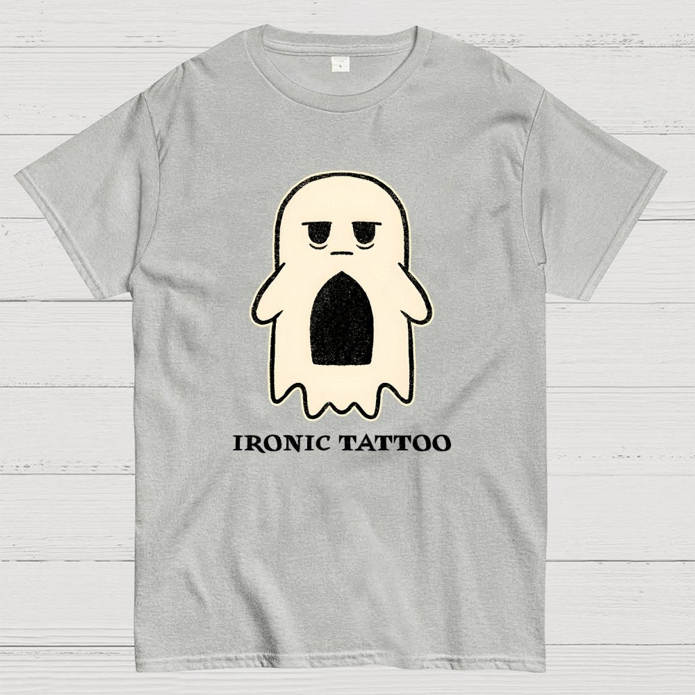 Ironic Tattoo Geek T-Shirt