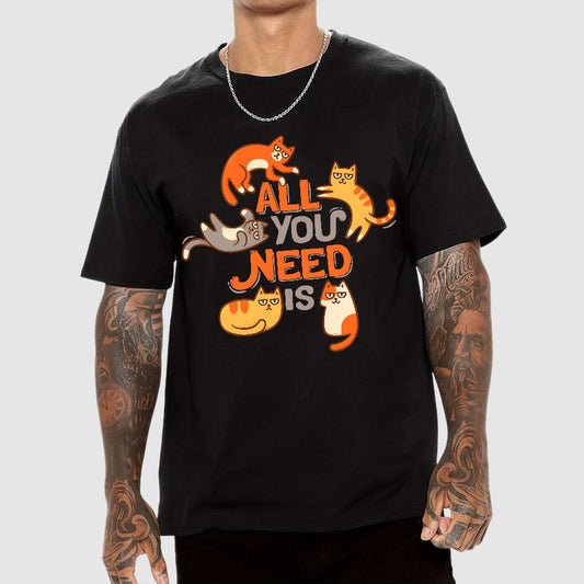 All You Need Is Cat Geek T-Shirt