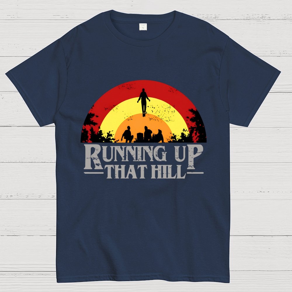 Running up that hill Geek T-Shirt