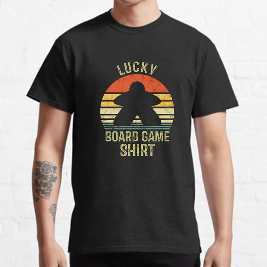 Luck Board Game Geeky T-Shirt