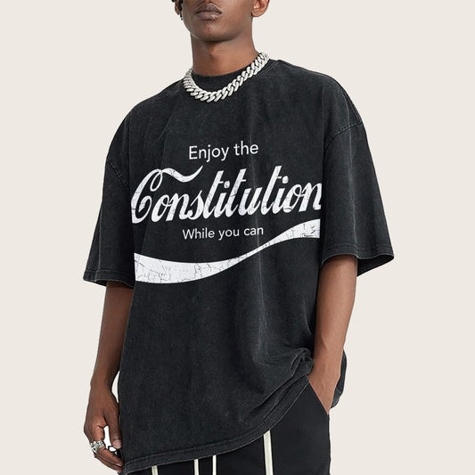 Constitution Cola Vintage Distressed T-shirt