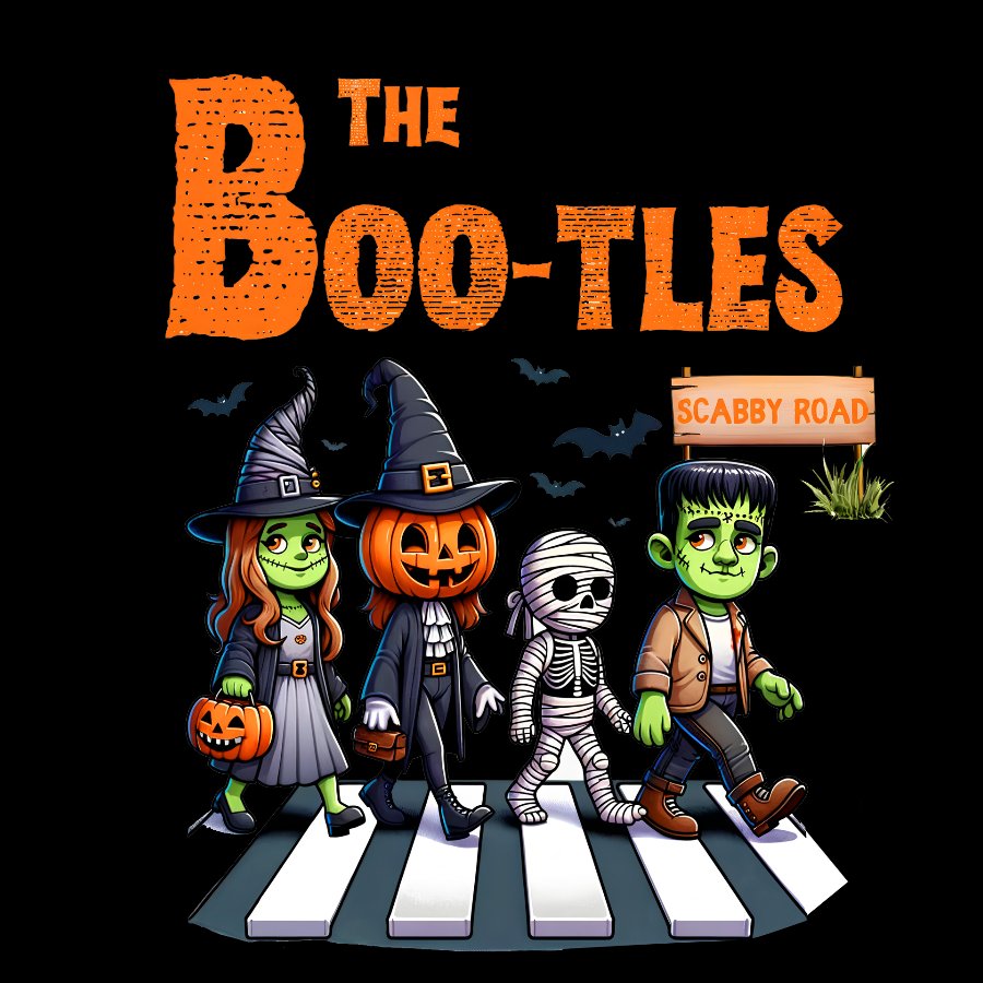 The Boo-tles Halloween Geeky T-Shirt