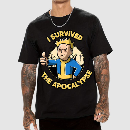 I Survived the Apocalypse Geek T-Shirt