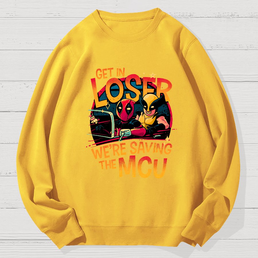 Saving The Universe Geek Cotton Sweatshirt