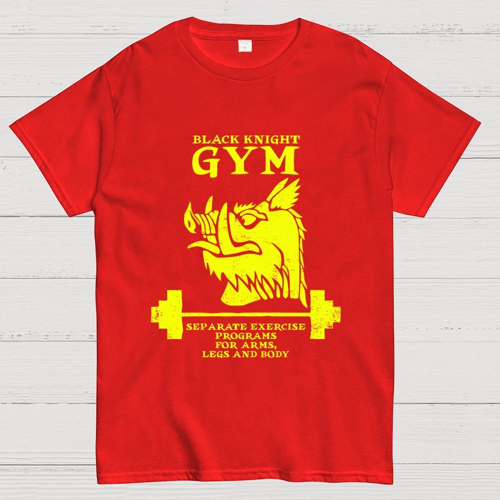 Black Knight Gym Geek T-Shirt