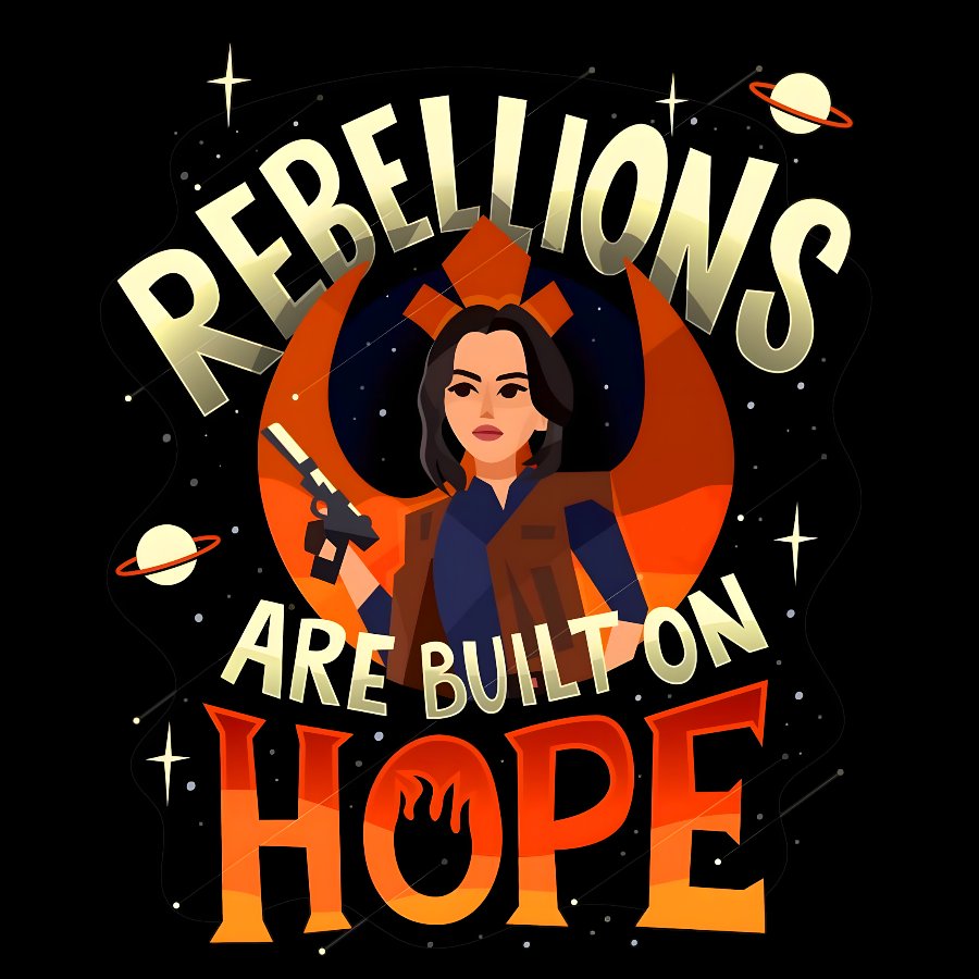 Rebellions Are Built on Hope Geek T-Shirt