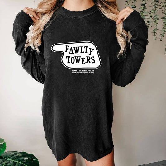 Don’t Mention The War Washed Long Sleeve Tee