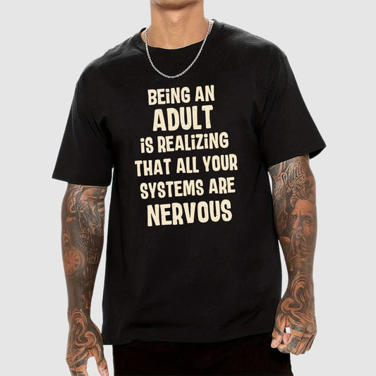 Being An Adult Geek T-Shirt