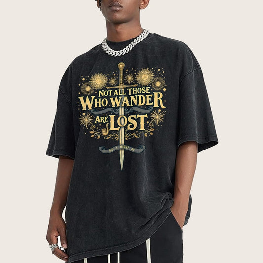 I might be lost Vintage Distressed T-shirt