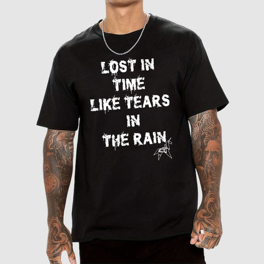 Lost In Time Like Tears In The Rain Geek T-Shirt