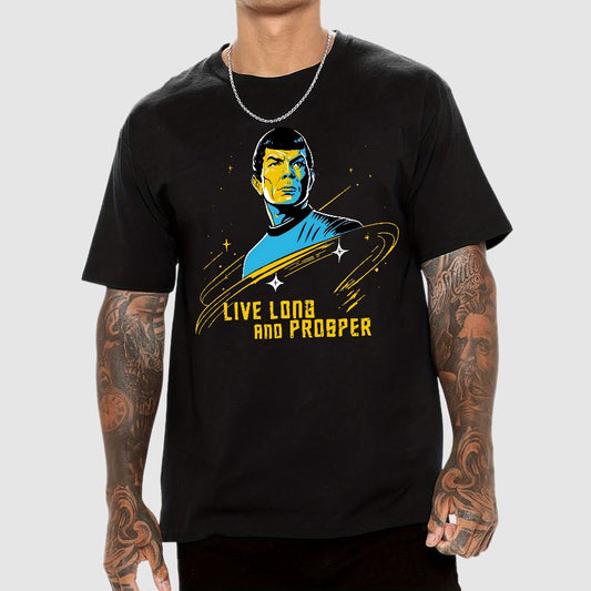 Live Long And Prosper Geek T-Shirt