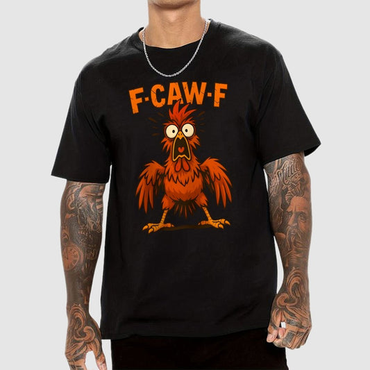 F-CAW-F – Angry Chicken Geek T-Shirt