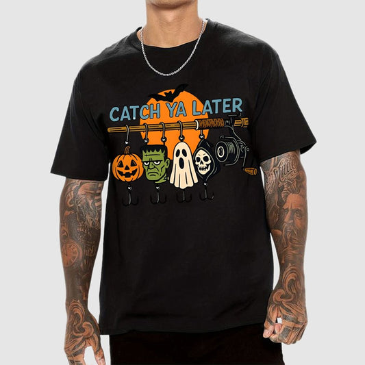 Catch Ya Later Halloween Unisex Geek T-Shirt