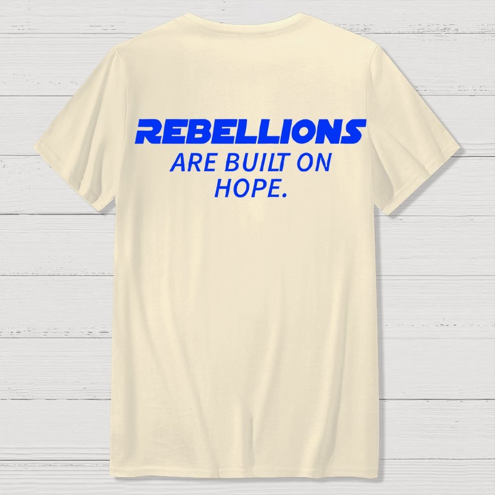 Live On Front And Back Printing Geek T-Shirt