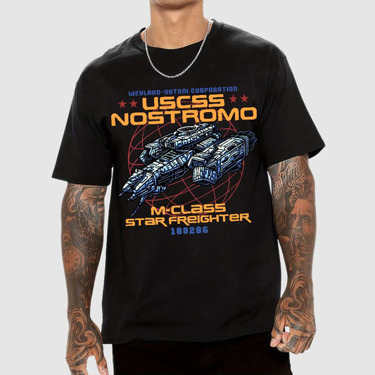 Space Freighter Geek T-Shirt