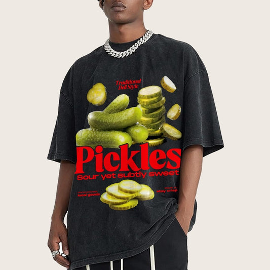 Retro Pickle Commercial Vintage Distressed T-shirt