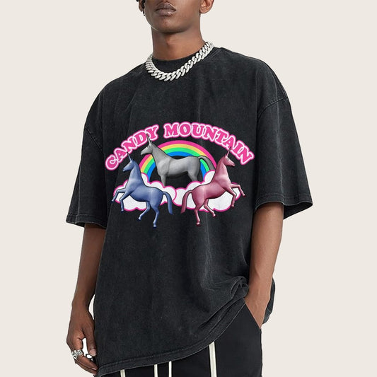 Candy Mountain Vintage Distressed T-shirt