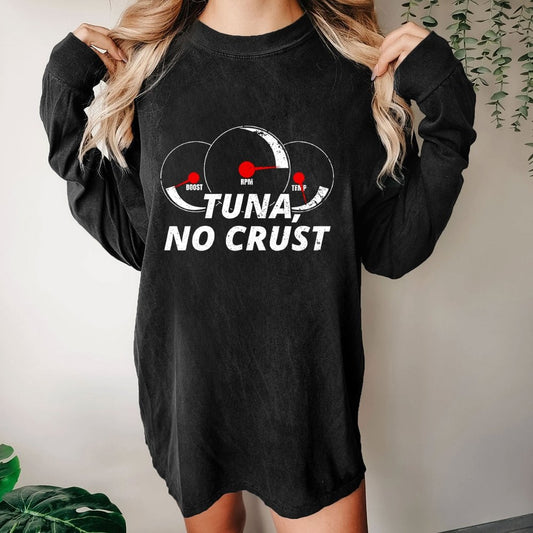 Tuna. No Crust Washed Long Sleeve Tee