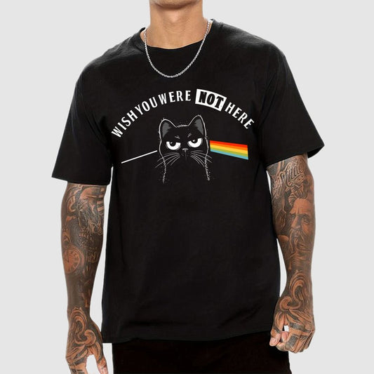 I Wish You Were NOT Here Geek T-Shirt