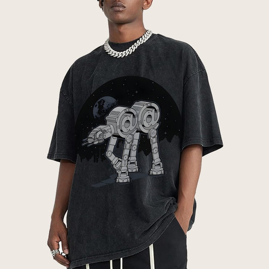 Ack…Ack… Vintage Distressed T-shirt