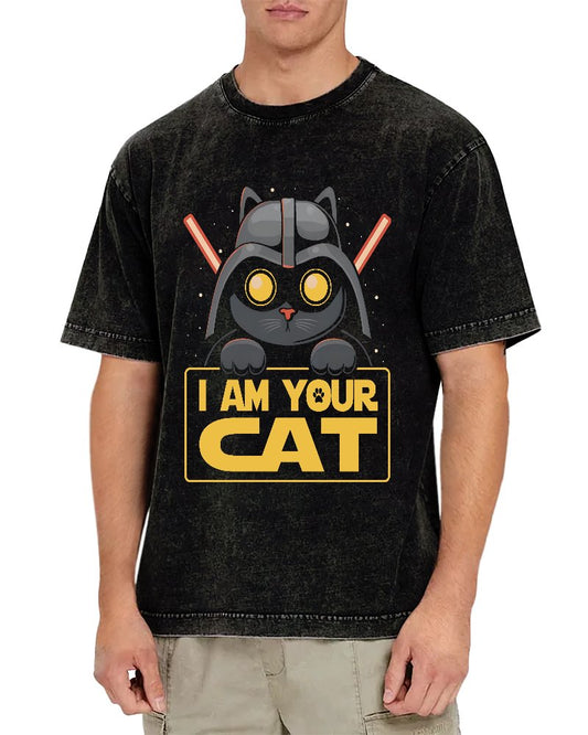 I Am Your CAT Vintage Distressed T-shirt