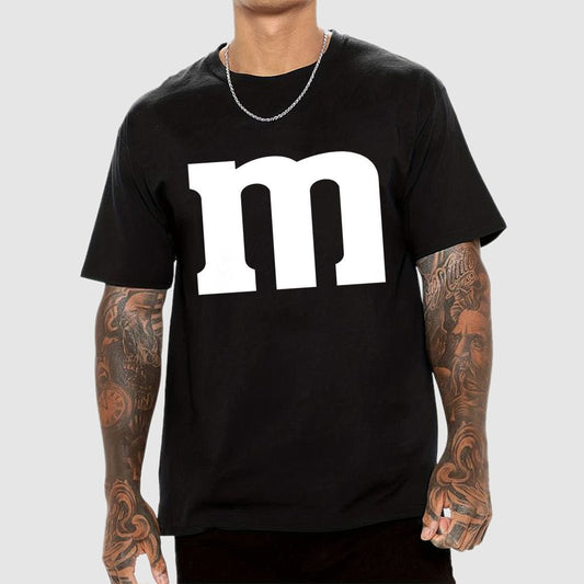 Fun letter M Geek T-Shirt