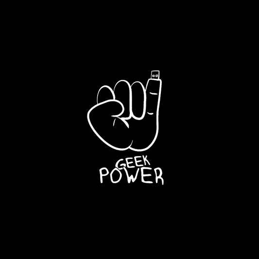 Geek Power Cotton Sweatshirt