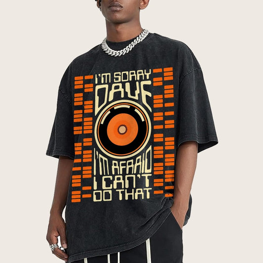 I'm Sorry Dave Vintage Distressed T-shirt