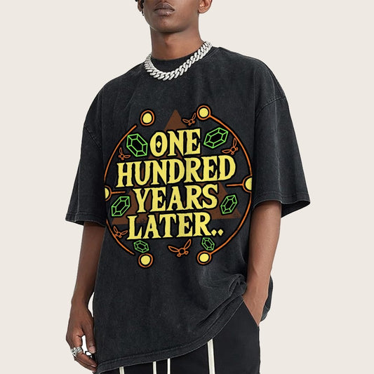One Hundred Years Later Vintage Distressed T-shirt