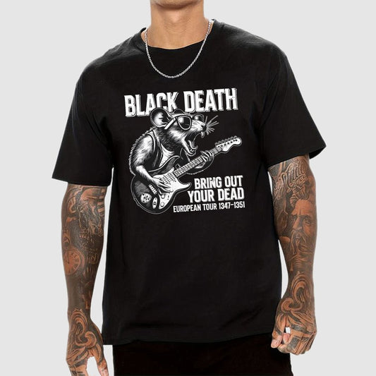 Black Death European Tour Geek T-Shirt