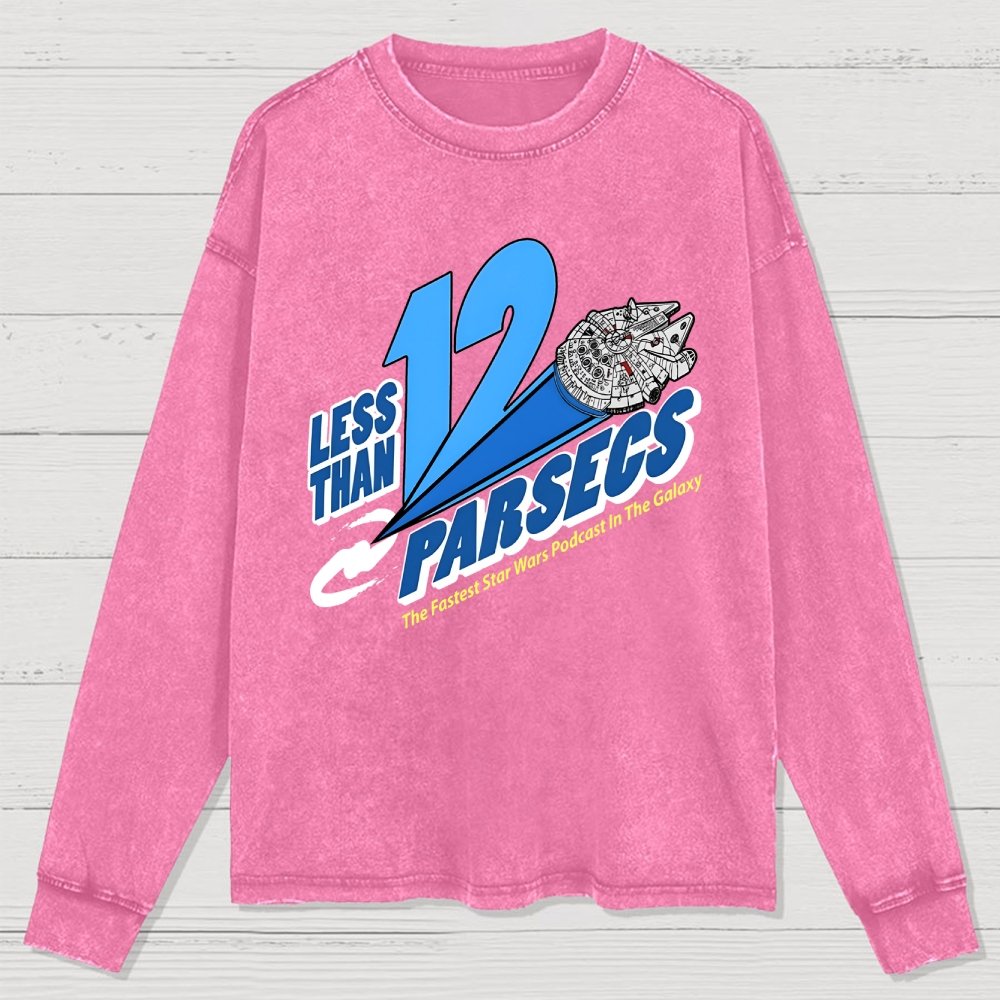 Less Than 12 Units Washed Long Sleeve Tee