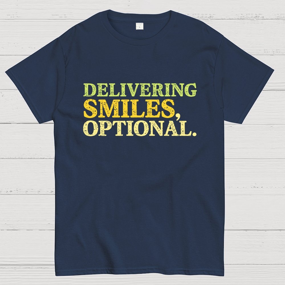 Delivering Smiles, Optional. Geek T-Shirt