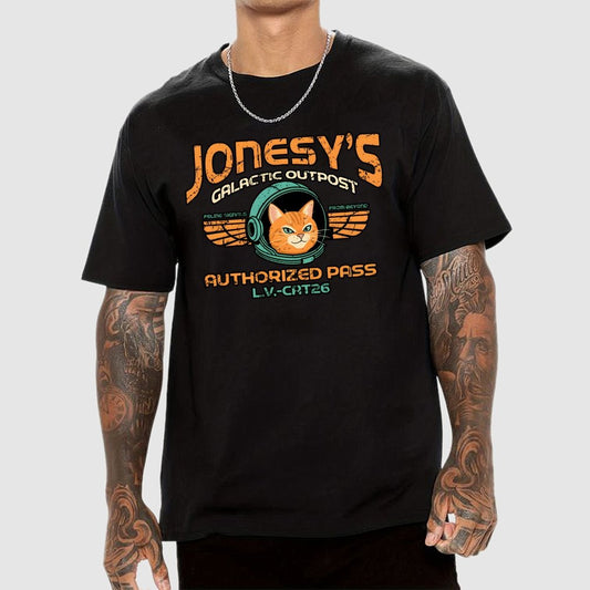 Jonesys Cosmic Hangout Geek T-Shirt