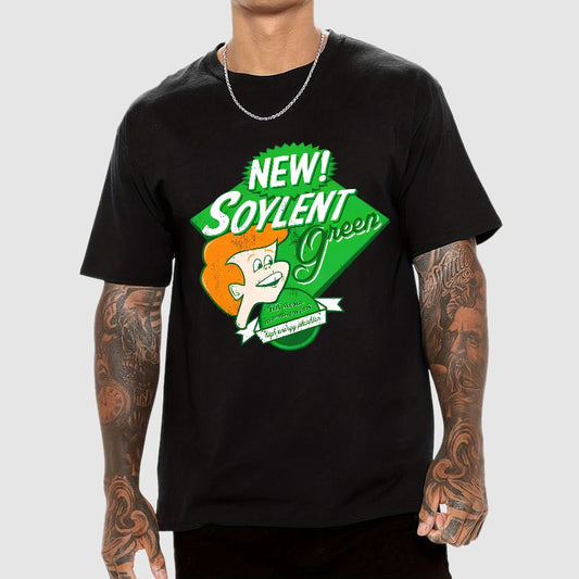 New Soylent Green Sarcasm Geeky T-Shirt