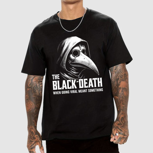 Black Death Going Viral Geek T-Shirt