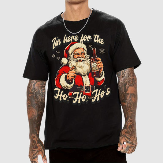 Funny Bourbon Christmas Geek T-Shirt